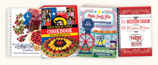 Fair & Rodeo Cookbook Covers