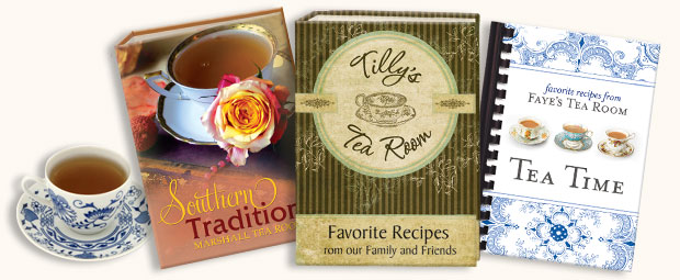 Tea Room Cookbook Covers