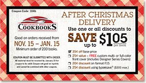 After Christmas Cookbook Special