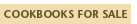 Cookbooks For Sale