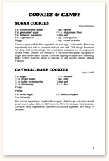 Recipe Page Format F3