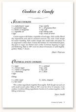 Recipe Page Format F8