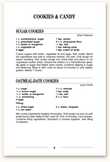 Recipe Page Format F9