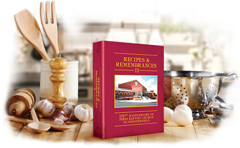 Baptist Church Anniversary Cookbook