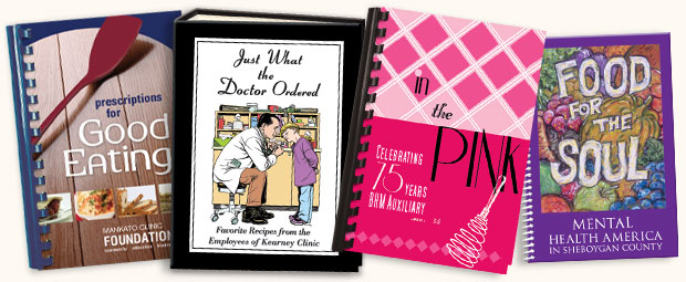 Health Clinic Cookbook Covers